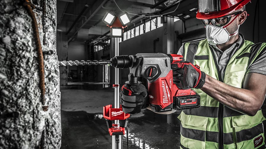 perforateur sans fil SDS-plus 26 mm M18 ONEFHX Milwaukee perforateur sans fil SDS-plus 26 mm M18 ONEFHX Milwaukee